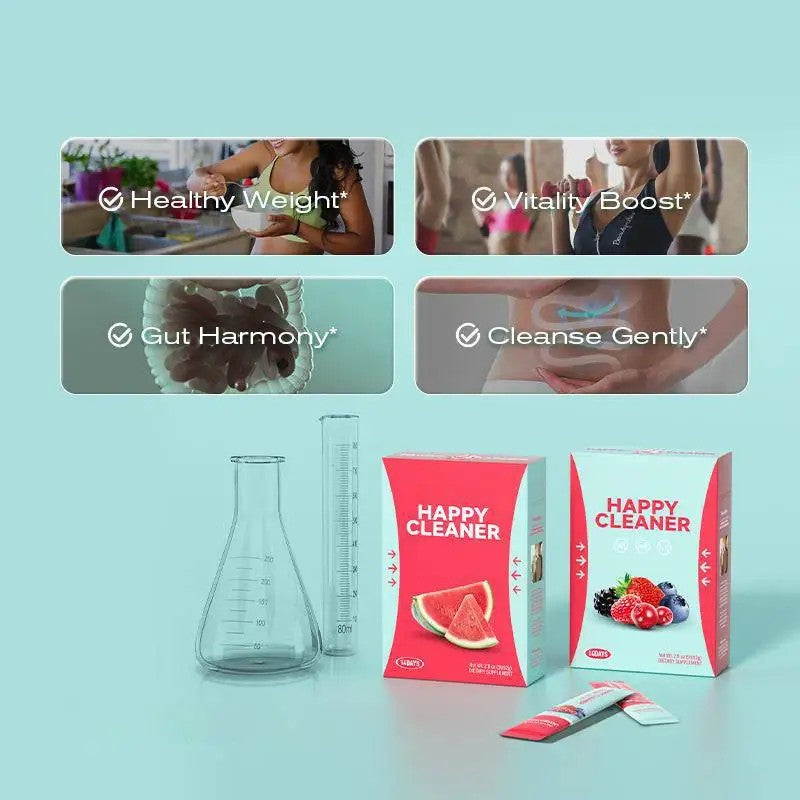 Happy Cleaner Supplement Wellness and Health Powder for Man And Women